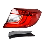LABLT Replacement for 2018-2021 Honda Accord Sedan Rear Brake Tail Lamp Assembly RH Right Side 33550TVAA01 HO2805118 Passenger Side Outer Tail Light