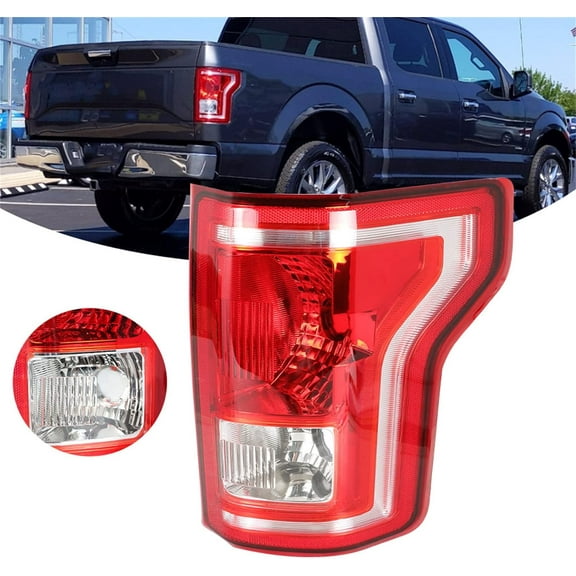 LABLT Passenger Side Tail Light Replacement for 2015-2017 Ford F-150 SSV XL XLT Rear Tail Light Brake Lamp Assembly RH Right Side FL3Z13404A FO2801239