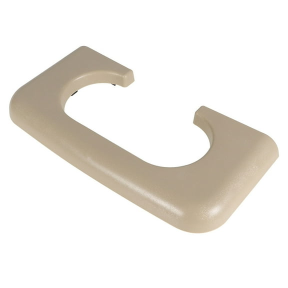 LABLT Plastic Beige Center Console Cup Holder Pad for 1999-2010 Ford F250 F350 F450