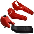 thumbnail image 1 of LABLT Plastic Front Rear Fender Gas Tank Seat Kit Fit for Yamaha PW80 Motorcycle Red, 1 of 5
