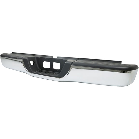 LABLT Rear Step Bumper Assembly Replacement for Toyota Tundra 2000 2001 2002 2003 2004 2005 2006 Chrome Steel TO1103107
