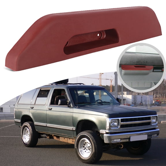 LABLT Red Front Driver Side Door Armrest Pads Replacement for 1990-1994 Chevrolet GMC 15615021