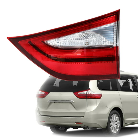 LABLT Right Side Inner Tail Light for Toyota Sienna 2015-2020 Passenger Side Rear Brake Lamp 8158008030 TO2803117
