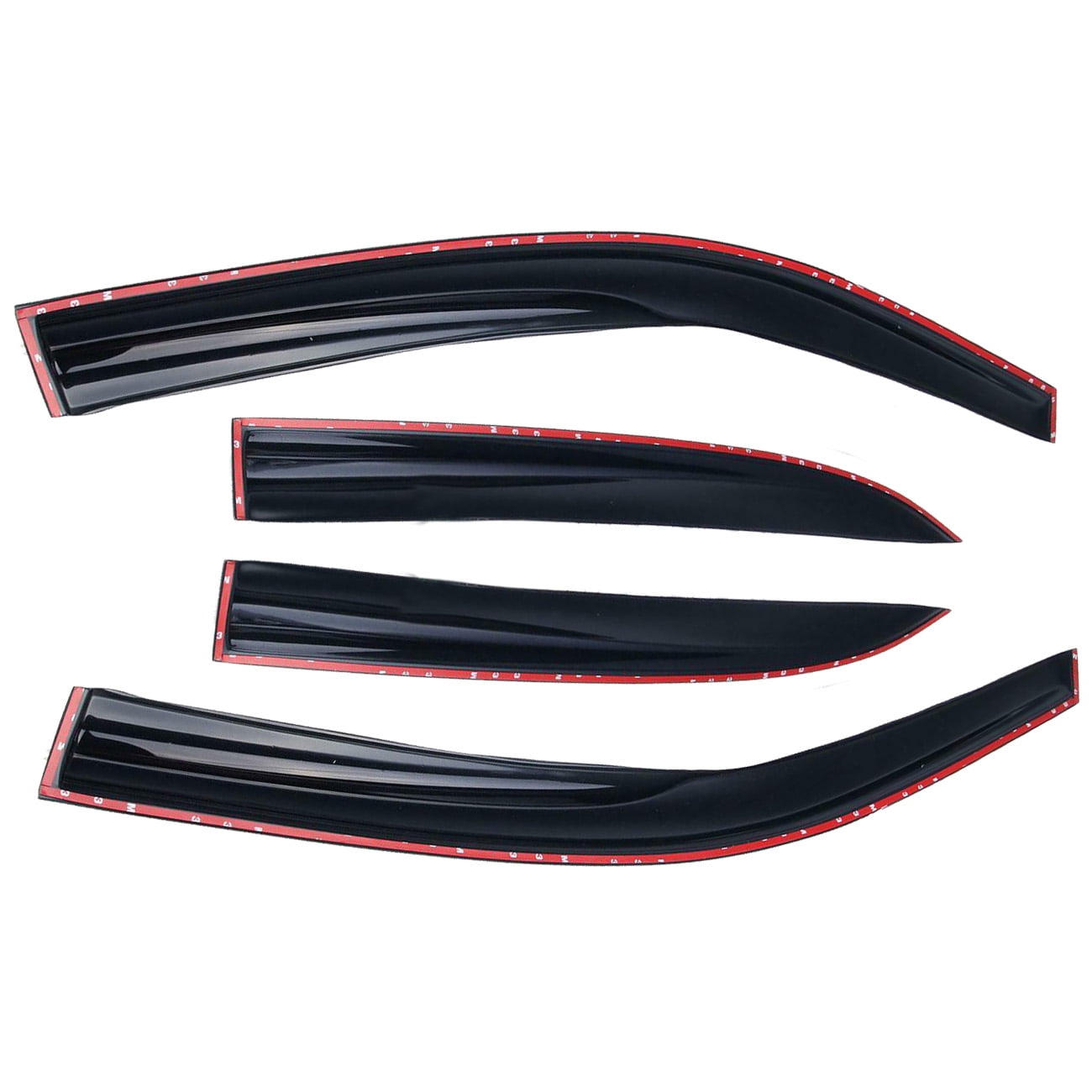 LABLT Side Window Visor Vent Rain Guard Deflector Replacement for 2006-2011 Honda Civic Sedan