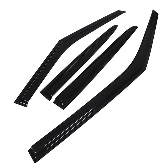 LABLT Side Window Visors Vent Shade Sun Wind Rain Guards Deflectors Outside Mount for 2011-2017 Veloster