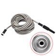 thumbnail image 1 of LABLT Stainless Steel Hose,Lightweight Metal Garden Flexible Water Hose,Shower Hose 25ft, 1 of 5