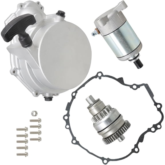 LABLT Starter Motor Recoil Starter Pull Start Starter Drive Bendix Replacement for Polars Magnum Trail Blazer Boss Scrambler Sportsman Worker Xplorer Ranger 3083453
