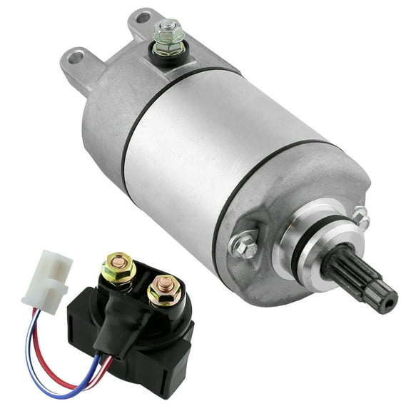 LABLT Starter W/ Relay Solenoid For Honda Fourtrax 300 TRX300 TRX300FW 4X4 1988-2000