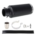 thumbnail image 1 of LABLT Universal 51mm Exhaust Muffler Steel Pipe Slip on for Racing Street Bike Motorcycle, 1 of 5