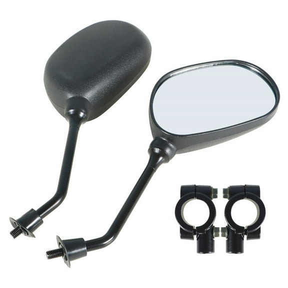 LABLT Universal ATV Motorcycle Side Rear View Mirror 7/8 Handlebar Replacement for Polaris Arctic Cat Yamaha Can Am