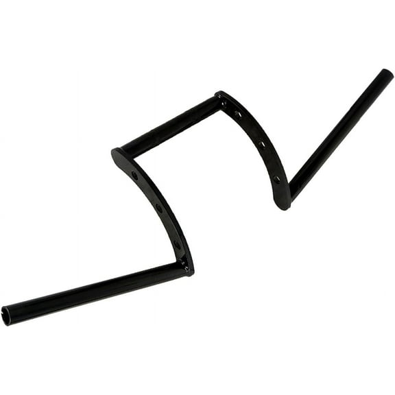 LABLT Universal Motorcycle Z-Bar Handlebars Drag Bars Length 660mm Diameter 22mm Hand Bars Replacement for Most Motorcycle