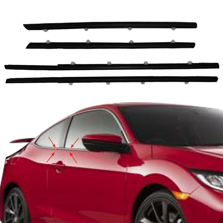 Honda civic window rubber seal deals
