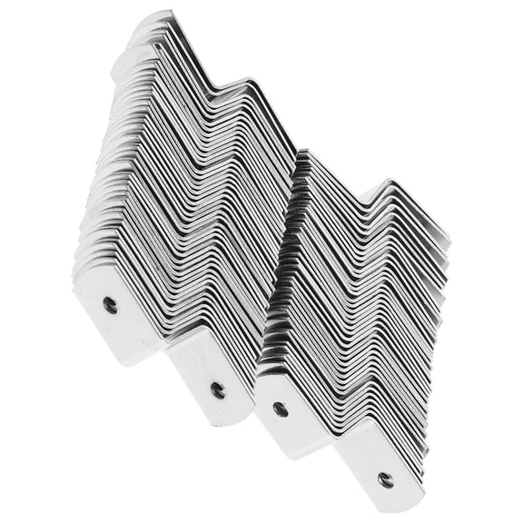 LABRIMP 100-Pack Tabletop Fasteners for Picture Frames, Home Decor, and Craft Projects