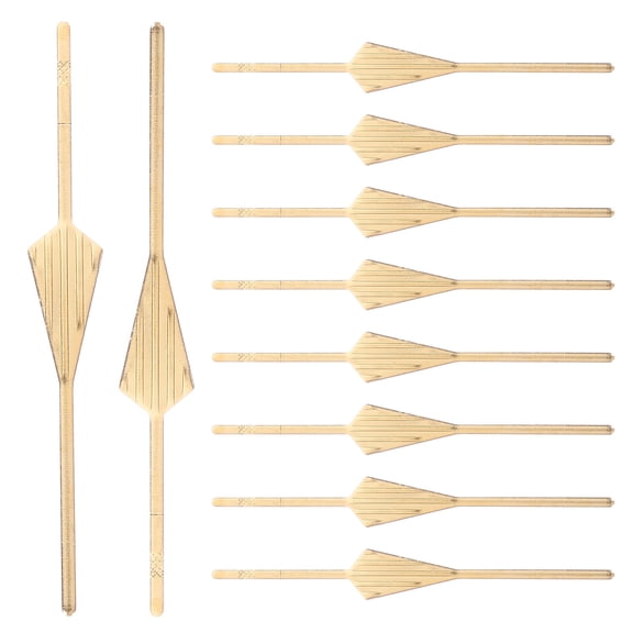 LABRIMP 10pcs Golden Copper 45mm Triangle Pins Chandelier Clips for Crystal Lamp Fastening