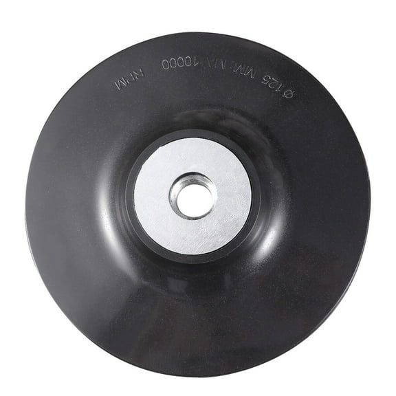 LABRIMP 1Pack Black Steel Paper Grinding Discs for Wood Metal Polishing Home Use Workshop 5 Inches