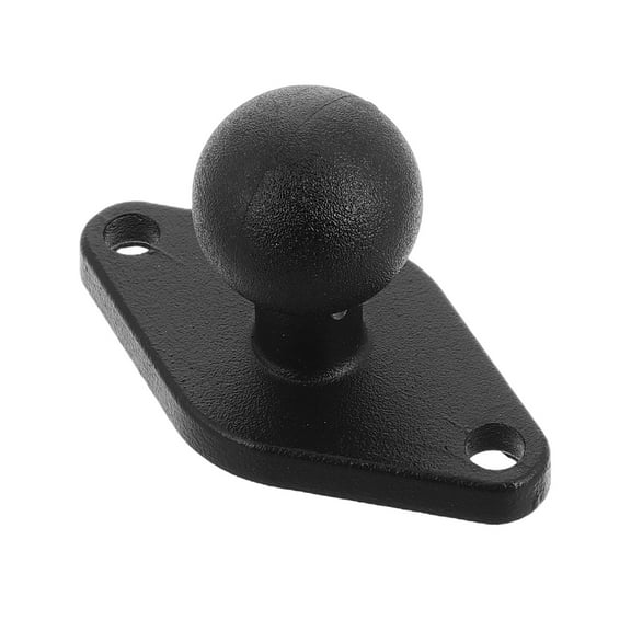 LABRIMP 1Pack Stable and Secure Metal Phone Holder Black for Motorcycle Handlebar Mirror Mount Clamp