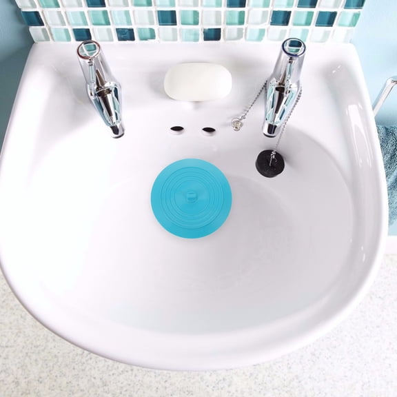LABRIMP Silicone Bathtub Drain Cover and Bath Plug Seal, Easy to Use, , Leak-Proof Drain for Bathtubs