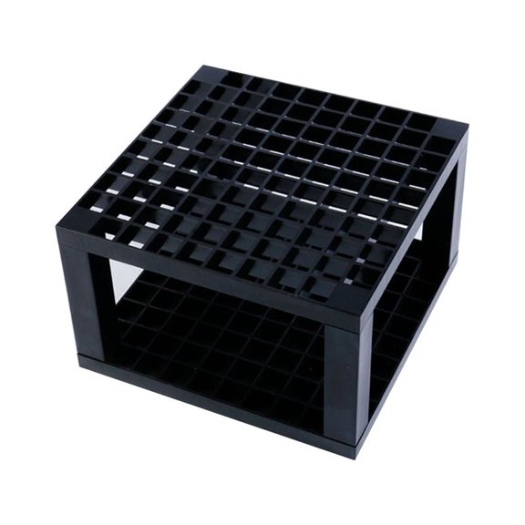 LABRIMP Black Stationary Organizer Set for Drawing Tools, Compact 5.7 x 5.7 x 3.54 Inch Storage Box