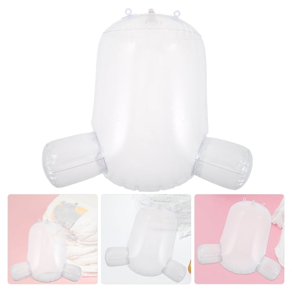 LABRIMP 1Set Inflatable Baby Pants Mannequin Transparent PVC Baby Diapers Display Rack Exhibitions Retailers
