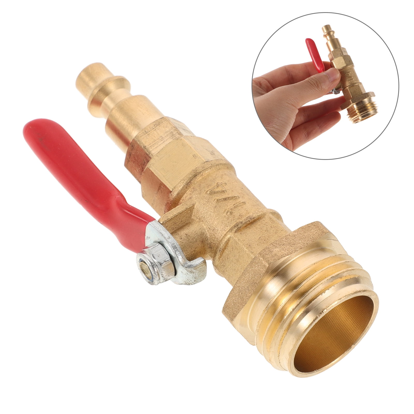 LABRIMP 3 Sizes Rv Winterize Blowout Adapter Kit For Rv Plumbing System ...