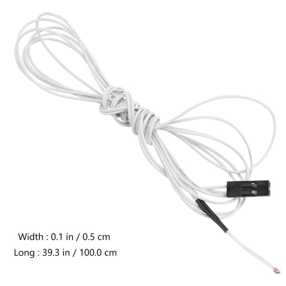 LABRIMP 5Pcs Ntc Thermistor Temperature Sensor For 3D Printer With Mini Structure Design