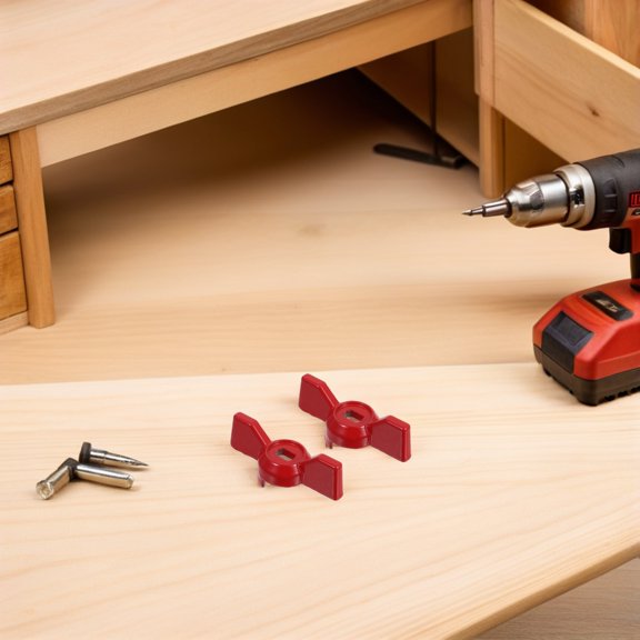 LABRIMP 5Pcs Outdoor Faucet Valve Handle in Red Alloy with Enhanced Grip for Smooth Operation