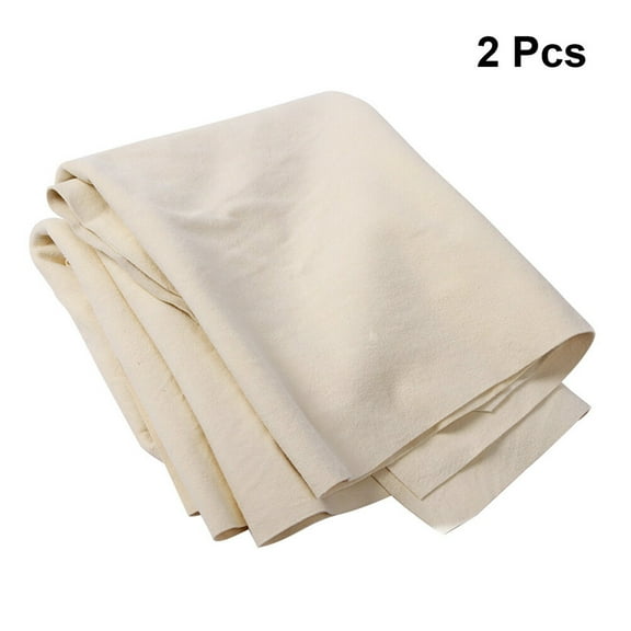 LABRIMP Car Absorber Towel 2Pcs Beige Chamois for Drying and Cleaning