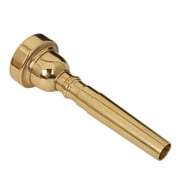 LABRIMP Golden Trumpet Mouthpiece 1 Pc for Clear, Precise Sound, Comfortable Play, Brass Instrument Accessory