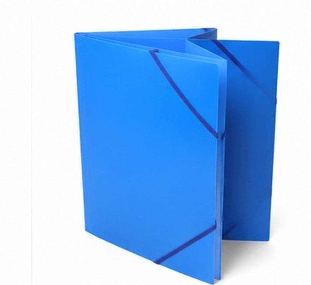 Color:blue Folder LABRIMP Multifunctional Blue Plastic File Folder for Office Document ...