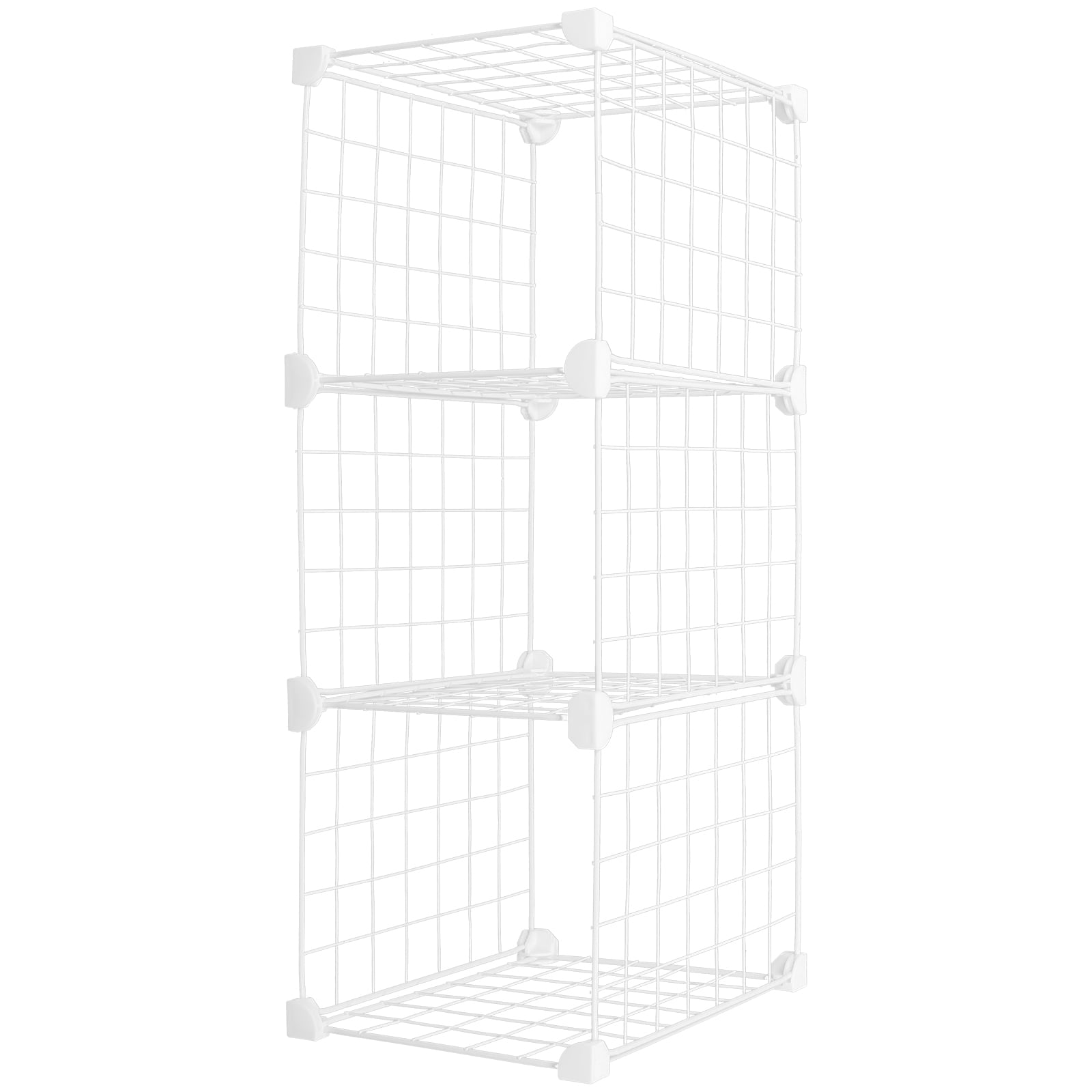 LABRIMP White Refrigerator Shelf Divider 1 Piece Plastic Fridge Partition Organizer