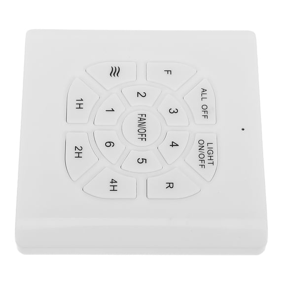 LABRIMP Fan and Light Wall , 6-Speed DC Ceiling Fan Control, White Ceiling Fan Light Control for Home, Bedroom, Living Room