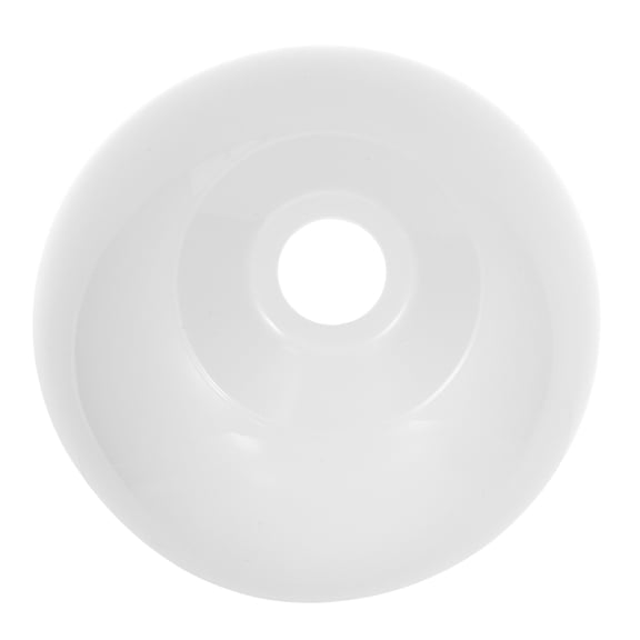 LABRIMP White Plastic Dome Ceiling Light Shade, E27 Pendant Lamp Cover Replacement for Home Lighting