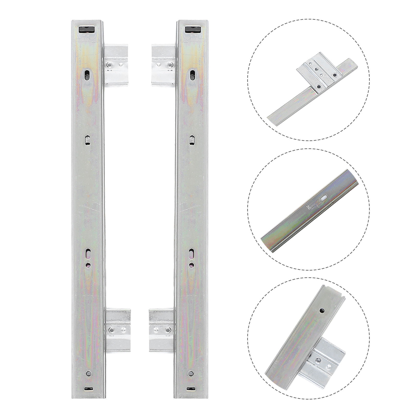 LABSERRON 1 Pair Cold-rolled Steel Keyboard Slide Out Tray for Cabinet ...