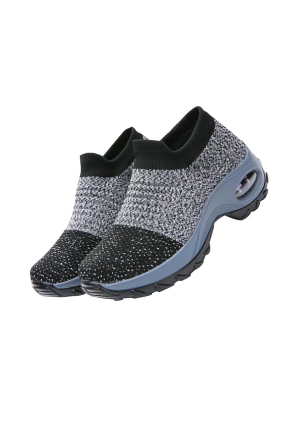 1 Pair Sport Shoe For Women With Weaving Mesh Upper Breathable For Sports