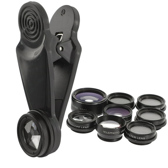 LABSERRON 1 Set Black Phone Camera Lens for Mobile Phone with ABS Material