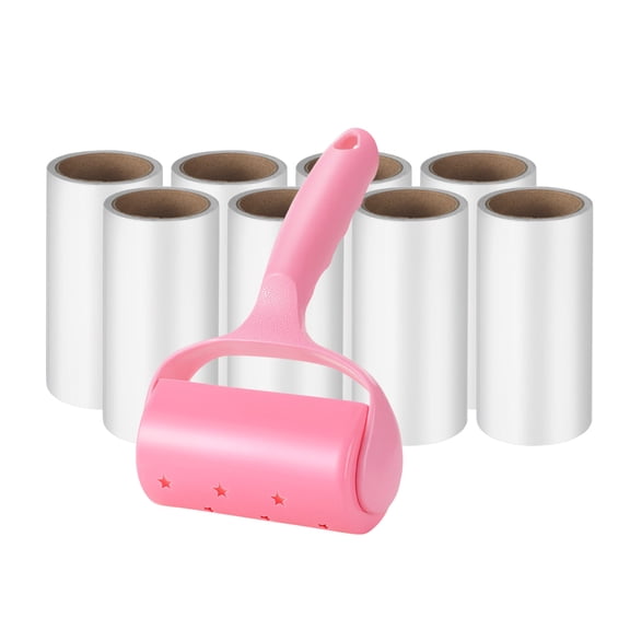 LABSERRON 1 Set Cylindrical Clothes Cleaner Roller Fluff for Household Cleaning Multi 12X5X19CM