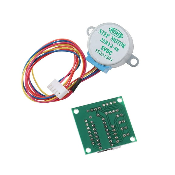 LABSERRON 1 Set Intelligent Motor Drive Module Plastic And Metal Stepper Motor ULN2003 For Engineers