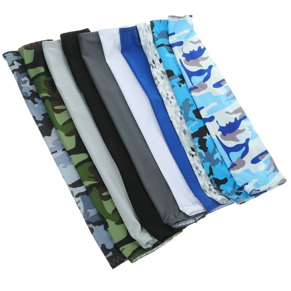 LABSERRON 10 Pairs Arm Covers Cooling Breathable for Arms Men Women Motorcycle Riding Skiing