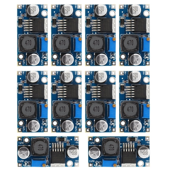 LABSERRON 10Pcs Converter Supply Module Pc Hard Board Voltage Converter Experimental Projects