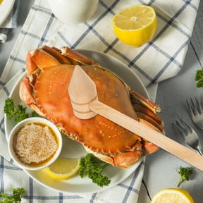 LABSERRON 10-Piece Wooden Crab Mallets Set, Small Hammer Tools for Seafood, 6.88 x 1.97 x 0.79 Inches Each