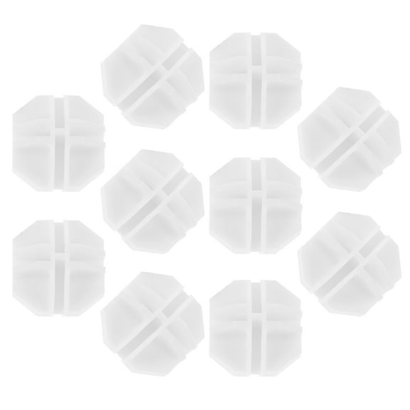LABSERRON 10Pcs Garden Wire Cube Connector Closet Organizer Plastic Storage Insert Groove