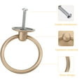 thumbnail image 1 of LABSERRON 10Pcs Golden Zinc Alloy Cabinet Door Hardware for Kitchen Furniture 1.97X1.65X0.98in, 1 of 8