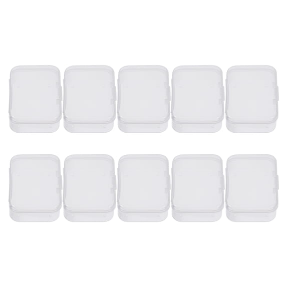 LABSERRON 10Pcs Guitar Transparent Portable Storage For Musicians And Hobbyists