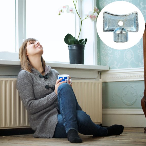 LABSERRON 10Pcs Heating Bleed Keys for Radiator Bleeding and Valve Adjustments 2.3X1.8Cm