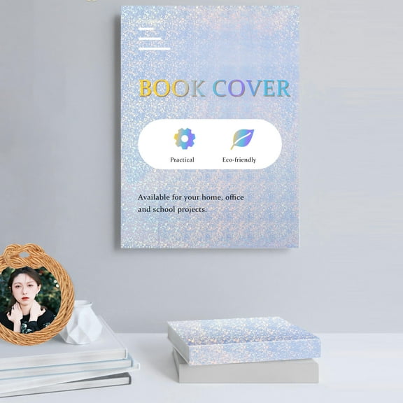 LABSERRON 10Pcs Printer Photo Paper Assorted Color A4 Size Self Adhesive Grease Proof For Office Use