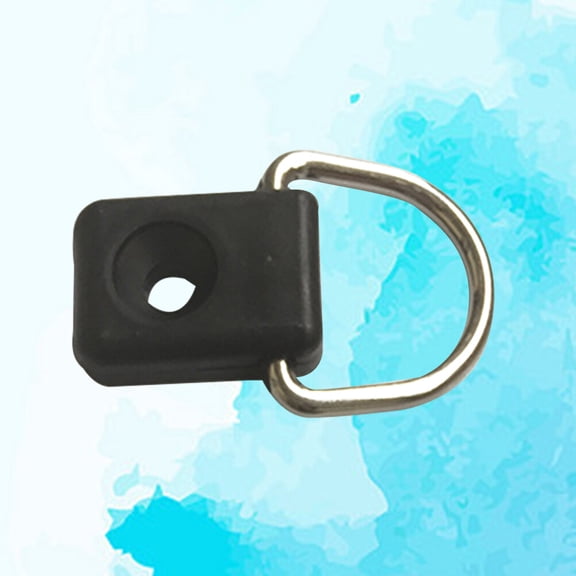 LABSERRON 10Pcs Quick Connect D-Ring Fishing Rigging Bungee for Paddleboard Rings and Accessories