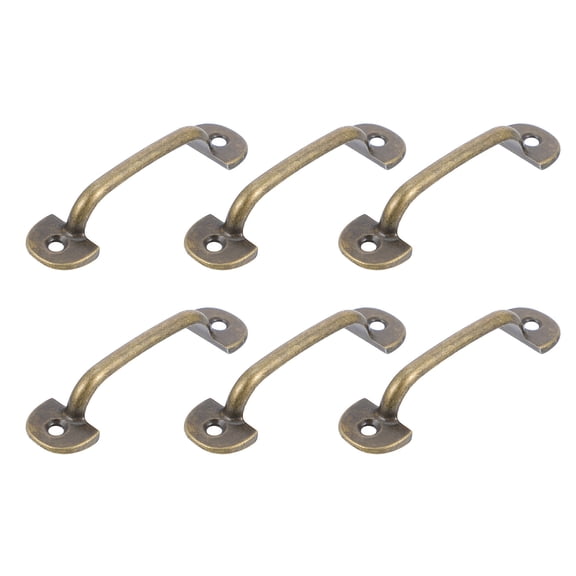 LABSERRON Durable Golden Cabinet Knobs Zinc Alloy Drawer Pulls for Home Use 10Pcs