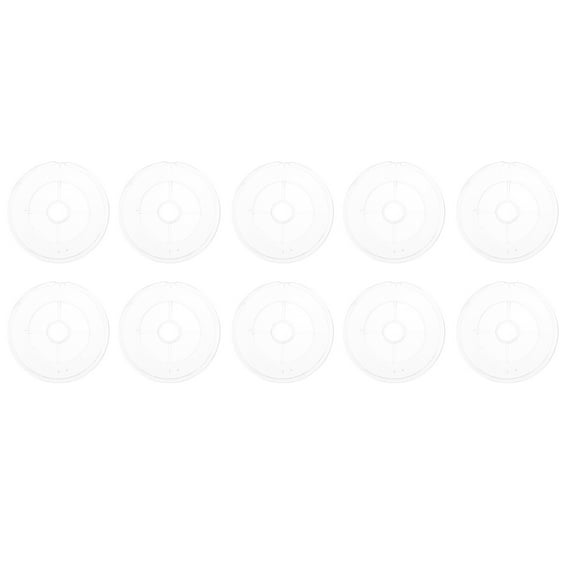LABSERRON Thread Holding Spools Plastic 10Pcs 2.75X2.75X0.47in