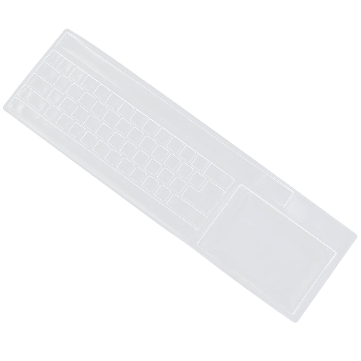 LABSERRON 17.7x5.5in 4Set Universal Keyboard Cover Transparent PVC Film ...