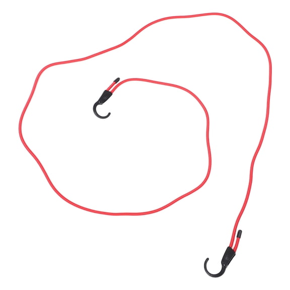 LABSERRON 1Pack Bungee Cord with Hook 11.8x2.1x0.6in for Luggage and Bike Trunk Use